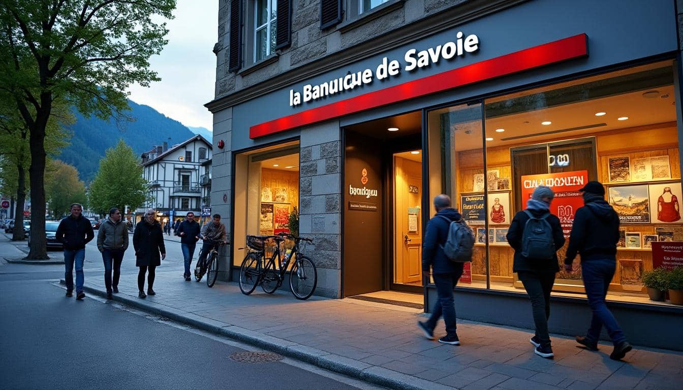 Illustration: Découvrir l’histoire et l’identité de la banque de Savoie à Albertville