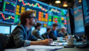 Analyse des indicateurs financiers lors d’une session boursière