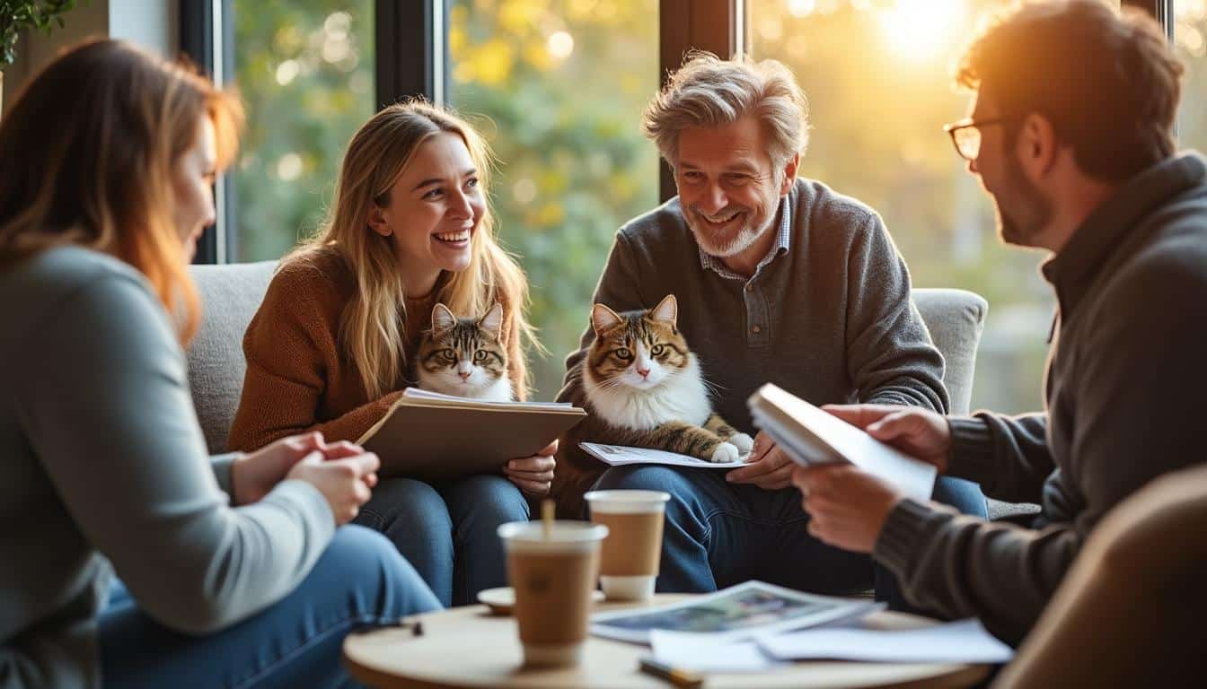Illustration: Ce que disent les clients sur les mutuelles pour chat : retours et expériences