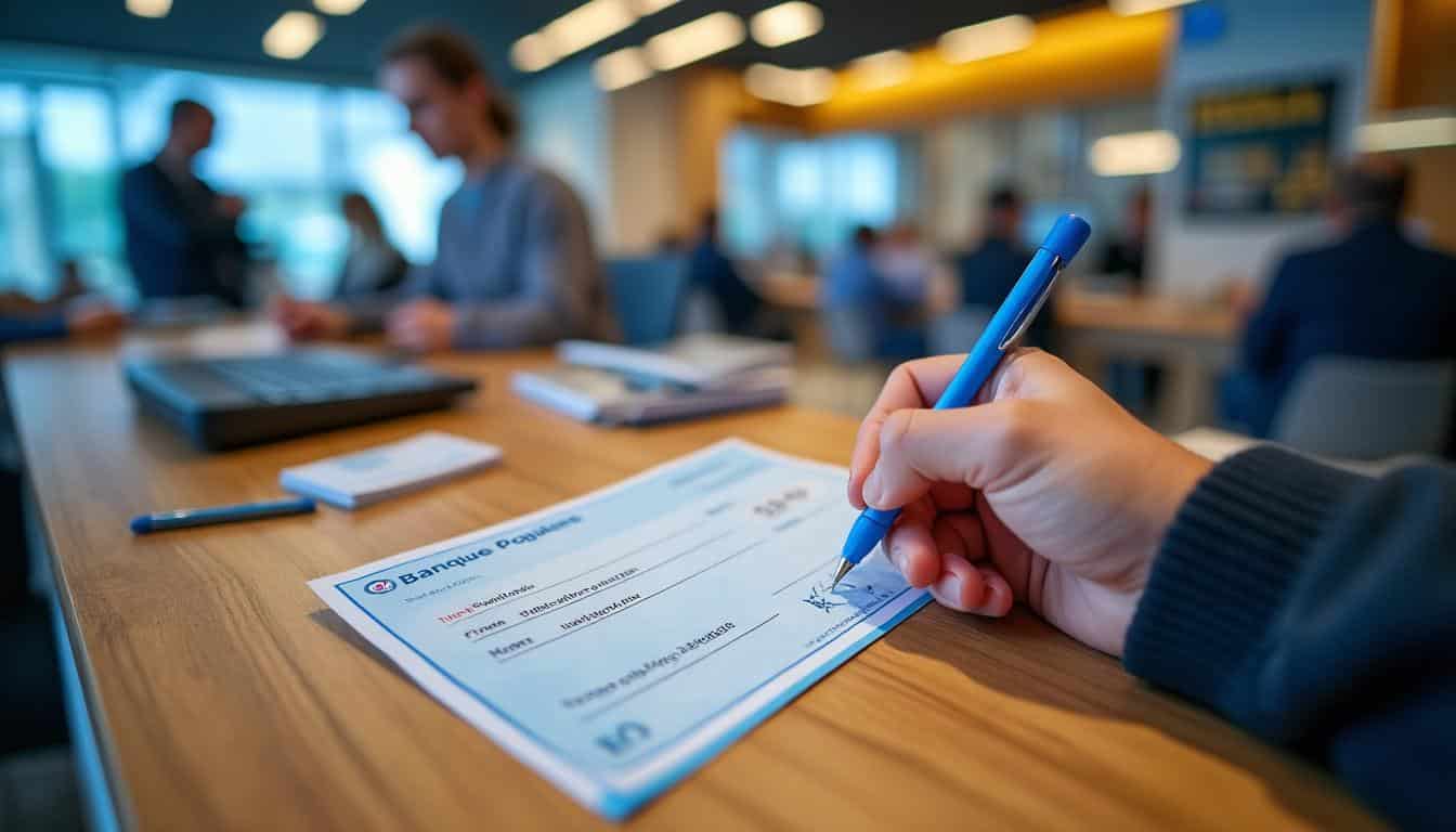 Illustration: Comprendre le rôle et la fonction du bordereau de remise de chèque à la Banque Populaire