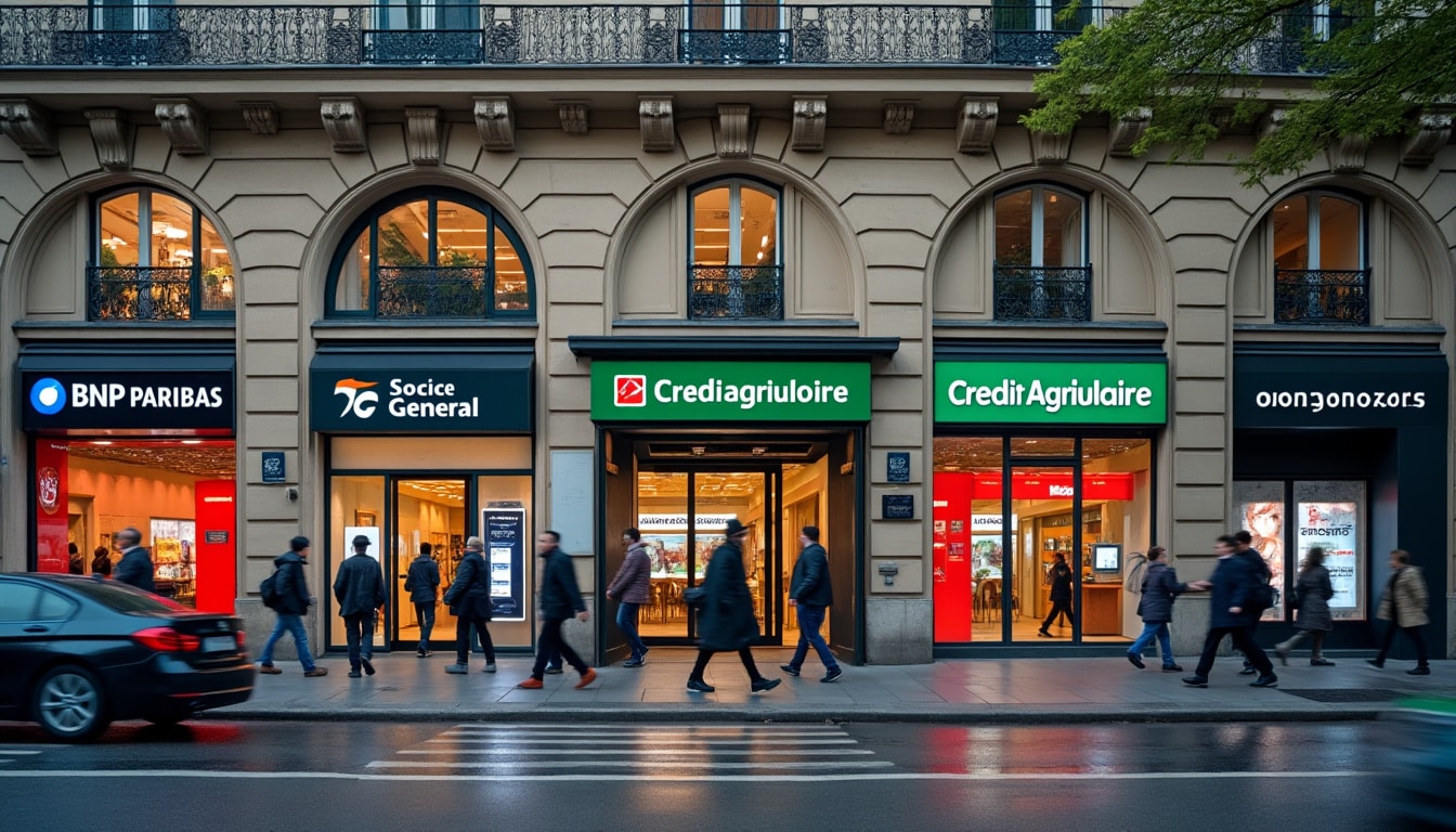Illustration: Les grands groupes bancaires français à connaître en 2026